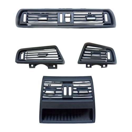 Rejilla de aire acondicionado cromada para Serie 5 RHD F10 F11, ajuste perfecto 2