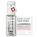 PODERM Smalto Cura per Unghie con Tea Tree - Base Coat | Swiss Lab - 8ML | Arricchito con Tea Tree, Silicio & Biotina | Purifica, Schiarisce & Nutre le Unghie Gialle | Creato da una Podologa