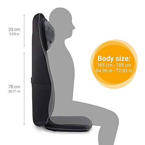 medisana MCN Pro Shiatsu Massageauflage, Massagesitzauflage mit Vibration, Abschaltautomatik, verstellbare Nackenmassage, 3 Intensitäten, Wärmefunktion für Rücken und Nacken - Image 3