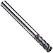 Sandvik Coromant R216.34 Carbide Square Nose End Mill, Metric, TiAlN Monolayer Finish, 50 Deg Helix, 4 Flutes, 80mm Overall Length, 8mm Cutting Diameter, 8mm Shank Diameter