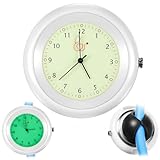 Dansydaisy 1 orologio da taschino con clip che si illumina al buio, orologio da taschino da infermiera, accessorio medico per studenti infermieristici, medici, personale clinico (bianco)