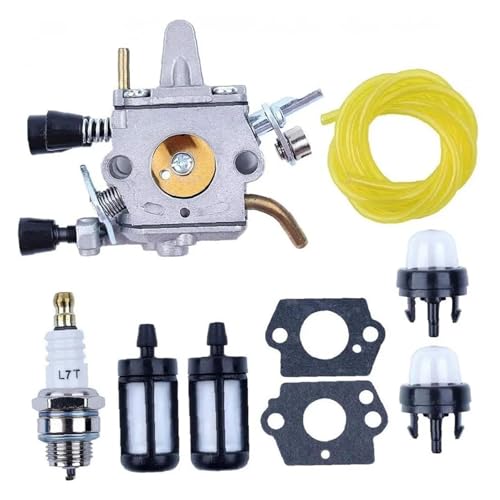 Carburateur FS120 pour débroussailleuse thermique et taille-bordures gris remplace 41341200653