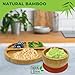 bamboo plate & bowl suction set, bamboo baby bowl, baby plates, wooden baby plates, bamboo suction plates for babies, bamboo plates baby, wood baby feeding set, bamboo baby plates, bamboo bowls dishes