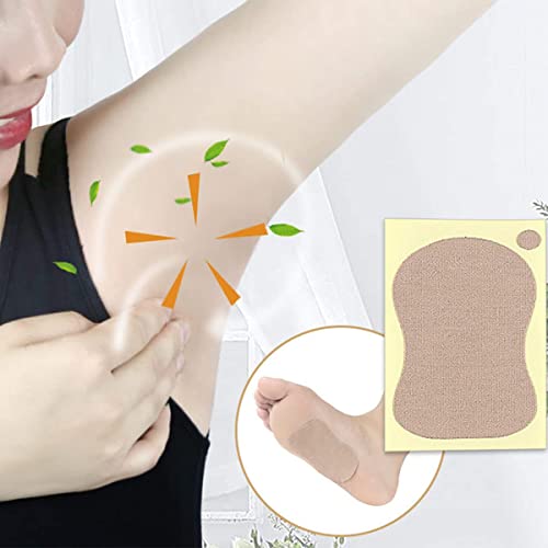 Gulelayar Underarm Sweat Pads,Disposable Underarm Pads For Sweating Women,Invisible Self-Adhesive Cotton Armpit Antiperspirant Stickers thumb #4