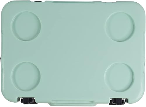 Miniatura 35 de Mammoth Coolers Serie Cruiser, cofre de hielo rígido aislado con construcción duradera de doble pared rotomoldeada, ideal para actividades Beige