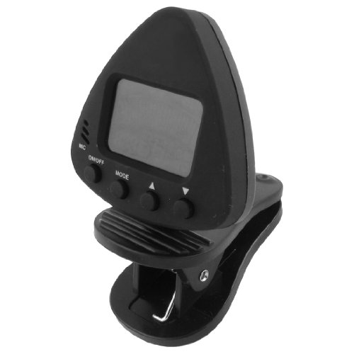 Ruilogod ET-3000 Violín Chromatic Guitar LCD Pantalla LCD Clip Tunner Digital