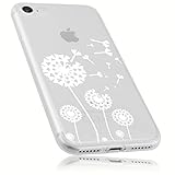 bilder motiv pusteblume Stabile Hülle iPhone 7 / 8 - Das TPU-Silikon Material der iPhone 7 / 8 Handy Hüllen sorgt- wie alle mumbi Bumper - für ein angenehmes Gefühl. 100 % passgenaue Apple Hülle stossfest transparent.