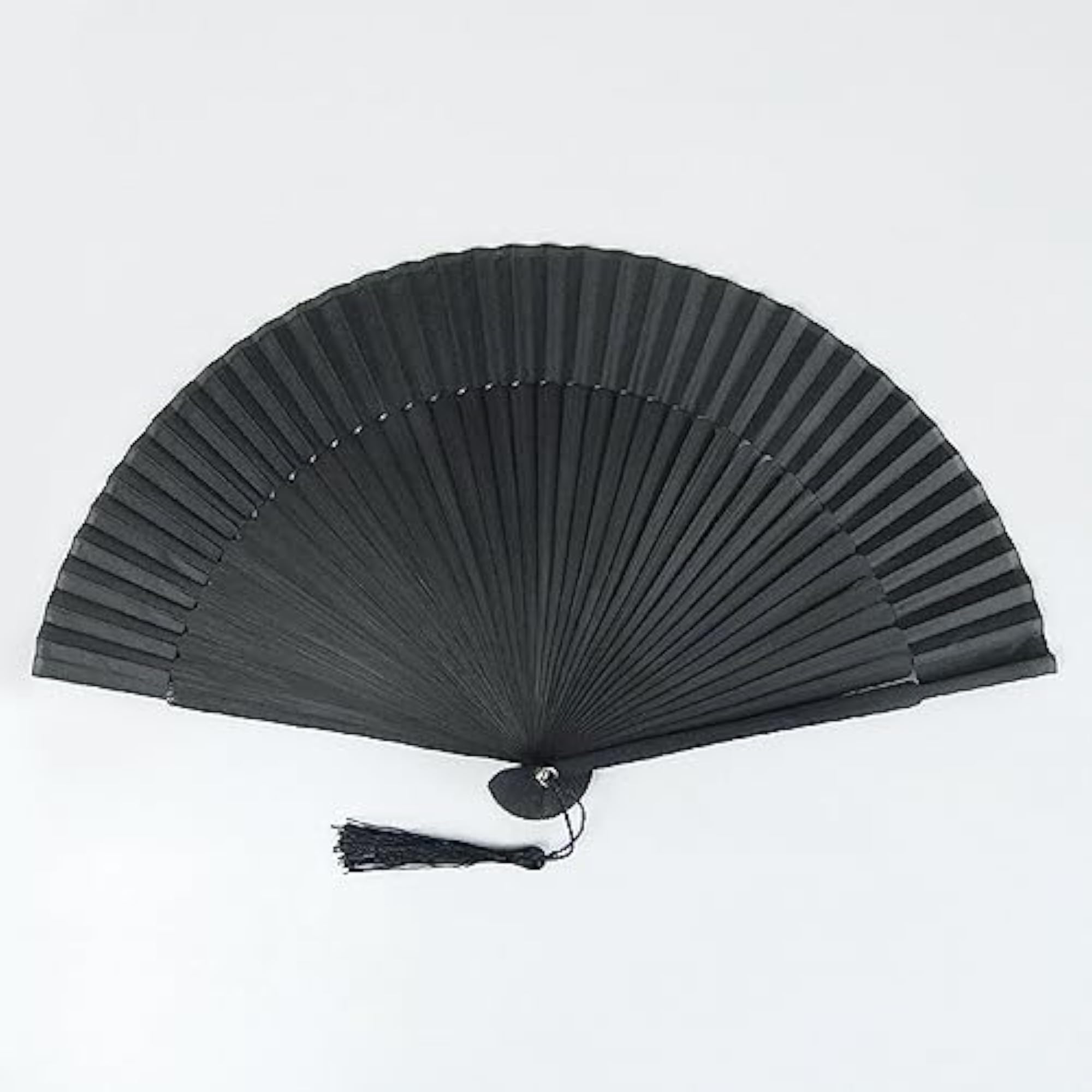 2Pack Handheld Folding Bamboo Silk Hand Fans