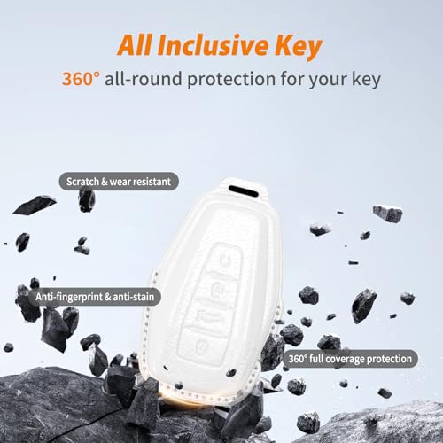 Funda de llave para coche Geely Xingrui Boyue Coolray protector inteligente de cuero 7
