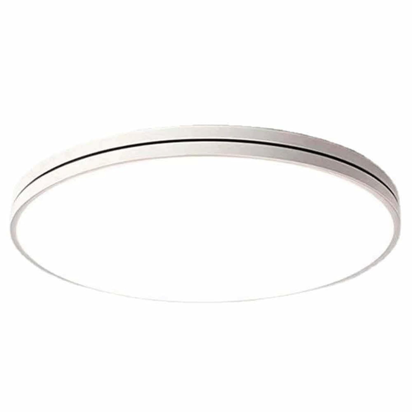 DUddTTW Slim Ceiling Light Fixture Flat Flush Mount Lighting Adjustable Ceiling Lamp LED Close to Ceiling 3 Color Temperatures Chandelier(Wei�,40cm/15.7in)