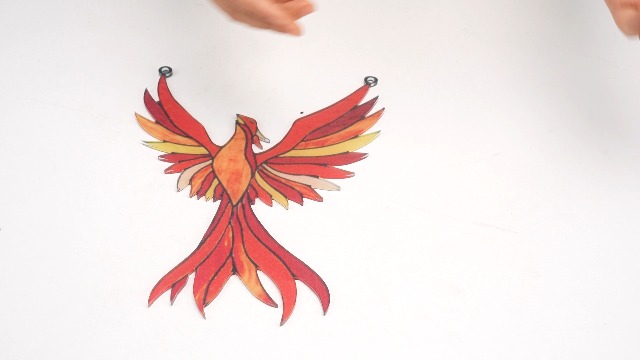 Simple Phoenix Drawing For Kids