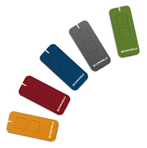 Telecomando, radiocomando, trasmettitore a 2 canali Victor per ricevitore Comunello a 433,92 MHz - GVCTR2STN0L00 blu