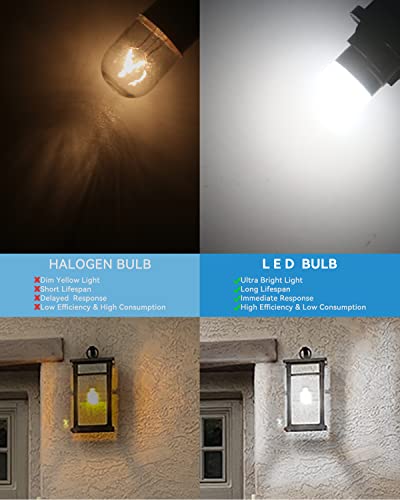 Keiurot 1820 Bulb #313 1445 1813 1816 1815 53 57 Ba9S Led Bulb 10-30Volt For Train Light, Bingo Board Display, Instrument Indicator Lights, House Number Light Bulb 1818 1819 1893 White 2Pack #TOP1