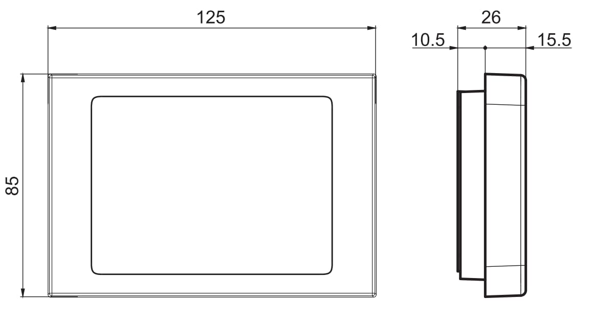 VEMER VE453700 CHRONOS - Termostato Digitale per Caldaia con Programmazione Settimanale, Display Touch Screen e Alimentazione 230V, Bianco