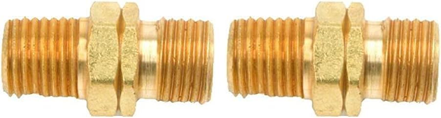 Mr. Heater Rosca de tubo macho de 14 x 916 pulgadas de rosca macho izquierda (paquete de 2)