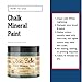 Dixie Belle Paint Company Chalk Finish Furniture Paint - Stormy Seas (16oz) - Matte Blue Gray Chic Chalk Mineral DIY Furniture Paint