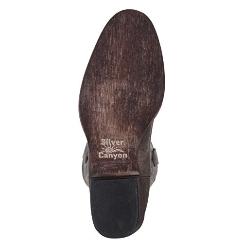 Women's Western Cowgirl Cowboy Boot | Brown Cimmaron Round Toe By Silver Canyon #TOP1
