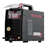 YESWELDER 205A MIG Welder,110V/220V MIG Welding Machine MIG-205DS SOLID