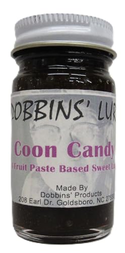 Coon Candy Raccoon Lure - Dobbins Lures 1 Ounce Jar
