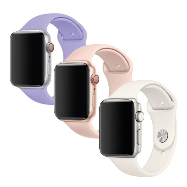Bracelet Apple Watch en nylon noir 42/44/45 mm flexible