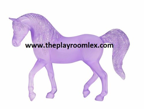 Breyer #6011 Stablemate Horse Crazy Arabian - Frosted Purple