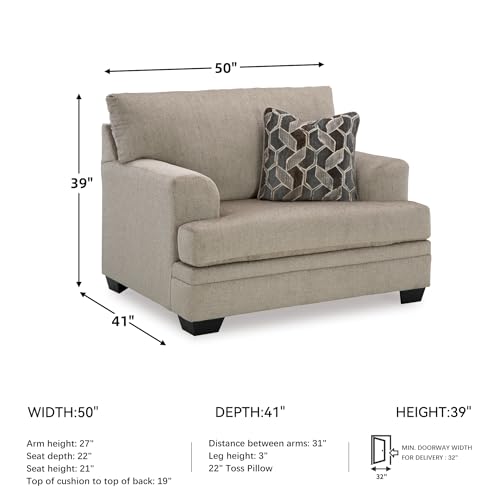 ashley gardiner oversized chair