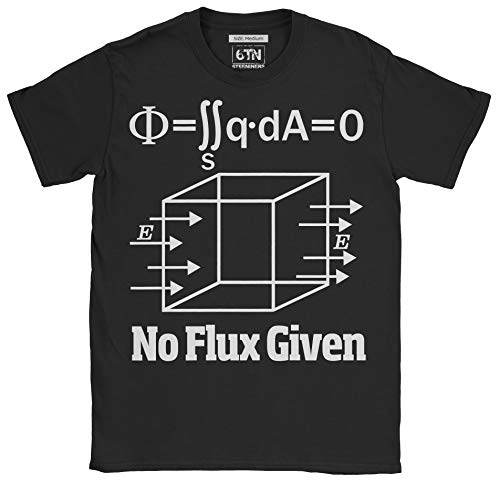 Preisvergleich Produktbild 6TN Herren Lustig kein Fluss gegebenes lustiges Wissenschafts-T-Shirt (XXL)