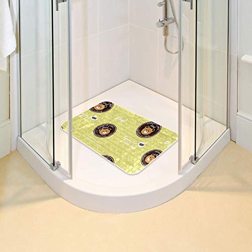 Tapis de bain antidérapant ours pour éviter les chutes de bébé