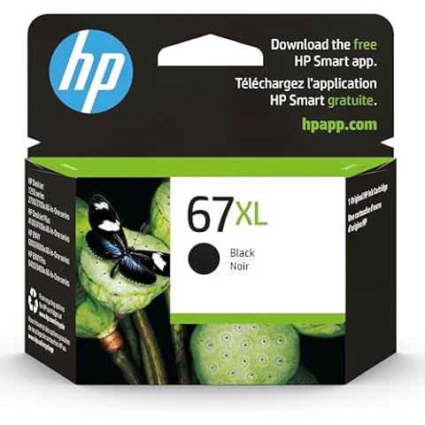 HP 67XL Black High-yield Ink Cartridge Cover