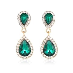 Emerald Green-gold tone