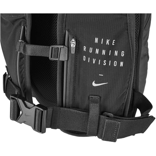 Image of Nike Commuter Elite 1 Compartment Backpack Black /Silver, 15 Litres, Black /Black /Silver, Mini, Casual