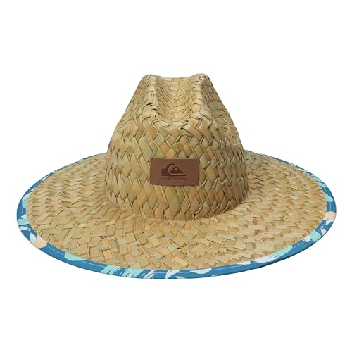 Quiksilver Boys' Pierside Print Straw Sun Hat3