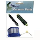 Upstart Battery Replacement for iRobot Roomba 552 Pet Series - Kit Includes 1 AeroVac Filter, 1 Bristle Brush, 1 Flexible Beater Brush and 1 3-Arm Side Brush