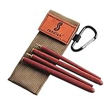 SM SunniMix Campingbesteck Essstäbchen Leichte Faltbare Essstäbchen mit Tragetasche