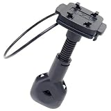 Herbert Richter 4Quick FIX System - Supporto per poggiatesta e specchietto per scooter, taglia unica, colore: Nero