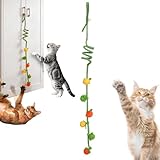 Generico Juguete De Hierba Gatera Para Gatos,Juegos Interactivos Retráctiles -...