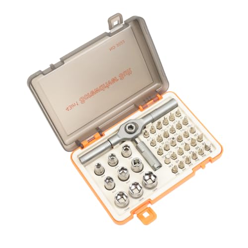 Image of Spartan 43 in 1 Precision Screwdriver Tool Set | Multi-Purpose Magnetic Repair Kit with Storage Case & Assorted Bits for Mobile, Laptop, Watch, Camera, Electronics & DIY Use