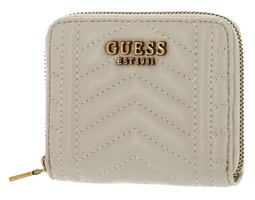 Lovide SLG Small Zip Around Wallet Stone avec fermeture sécurisée