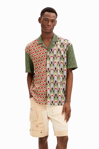Desigual T-shirt Homme Cam_Nelson col rond manches courtes mode casual
