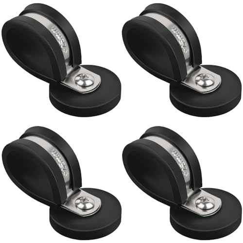 Magnetic Cable Clamps, 1 Inch, Stainless Steel, 4 Pcs by SKNOOY - Used condition - US$13.91