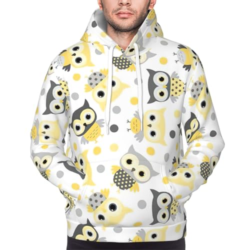 Sweat à capuche en polaire homme chaud et confortable avec cordon - 5