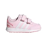 sneaker high damen pink Klettverschluss adidas Unisex Baby VS Switch 3 I Sneaker, Clear Pink/Cloud White/Super Pop, 26 EU