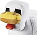Mattel Minecraft Chicken Plush Toy with Sound, 10.5-inch Stuffed Animal Inspired by Video GamePress Head to Hear Cluck