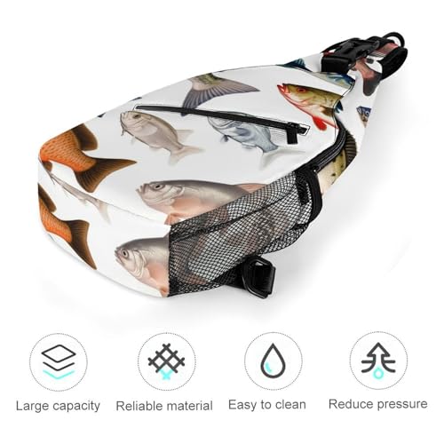Mochila tipo bandolera para senderismo y uso casual miniatura 5