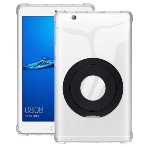 Coque Huawei MediaPad M3 8.4 2016 design hybride clair et noir robuste