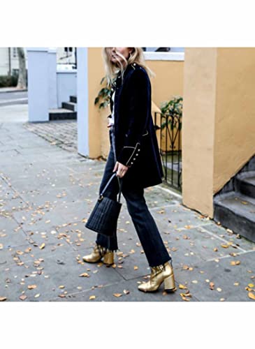 Women's Long Sleeve Velvet Office Blazer Cardigan Jacket Women's Casual Slim Fit Warm Lightweight Single Breasted Vintage Coat,Purple,Xl #TOP4