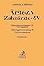 Produktbild Ärzte-ZV, Zahnärzte-ZV: mit den zulassungsrechtlichen Vorschriften des SGB V
