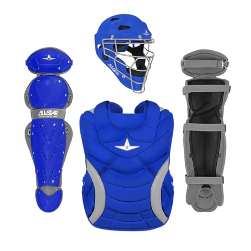Kit de receveurs de softball All-Star Heiress Fastpitch complet avec protections violettes