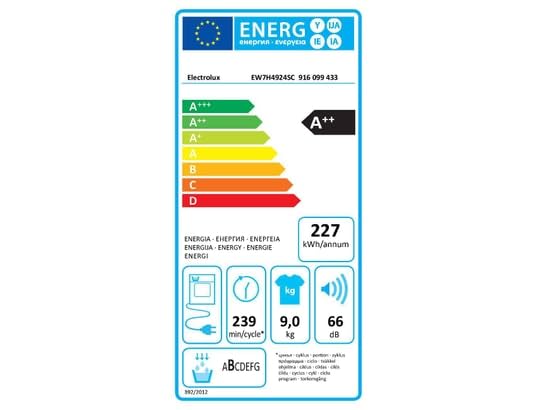 ELECTROLUX Sèche linge Condensation EW7H4924SC