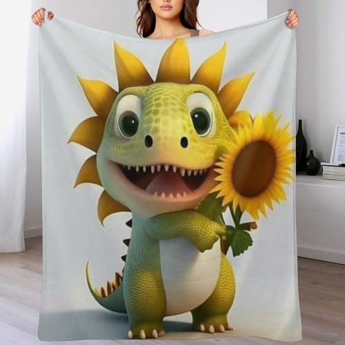 Couverture dinosaure moelleuse : le cadeau de séjour idéal - 2